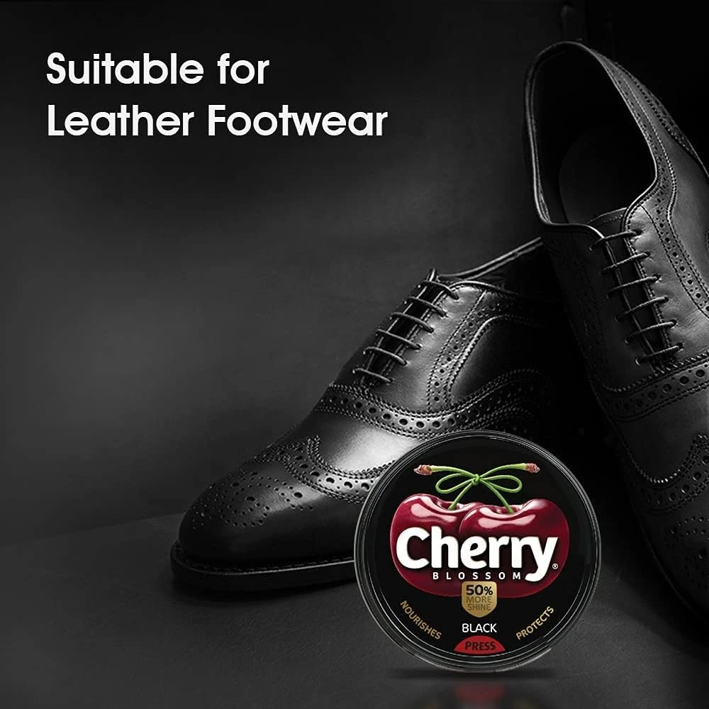 Blossom Black Wax Shoe Polish