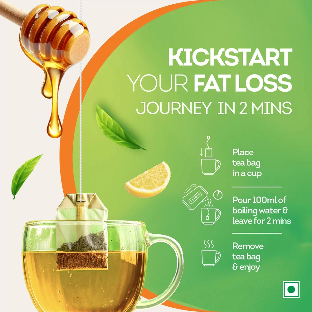 Honey And Lemon Green Tea Bags
