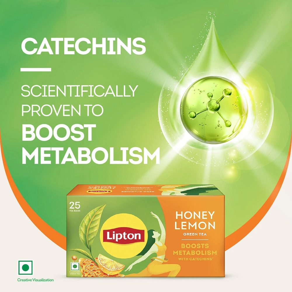 Honey And Lemon Green Tea Bags
