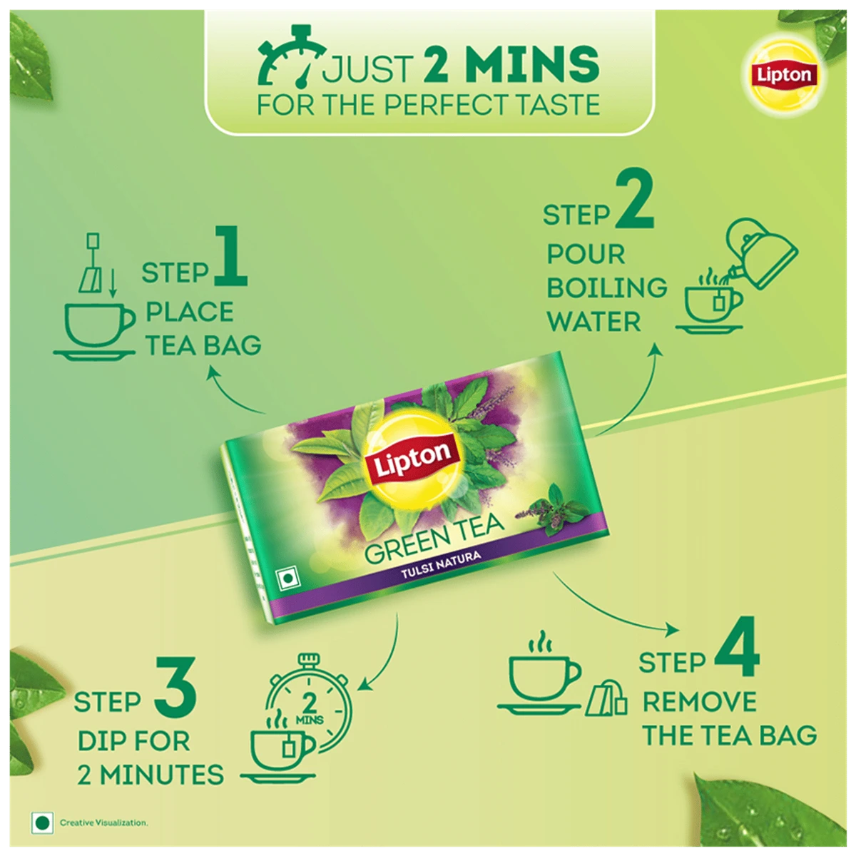 Tulsi Natura Green Tea Bags