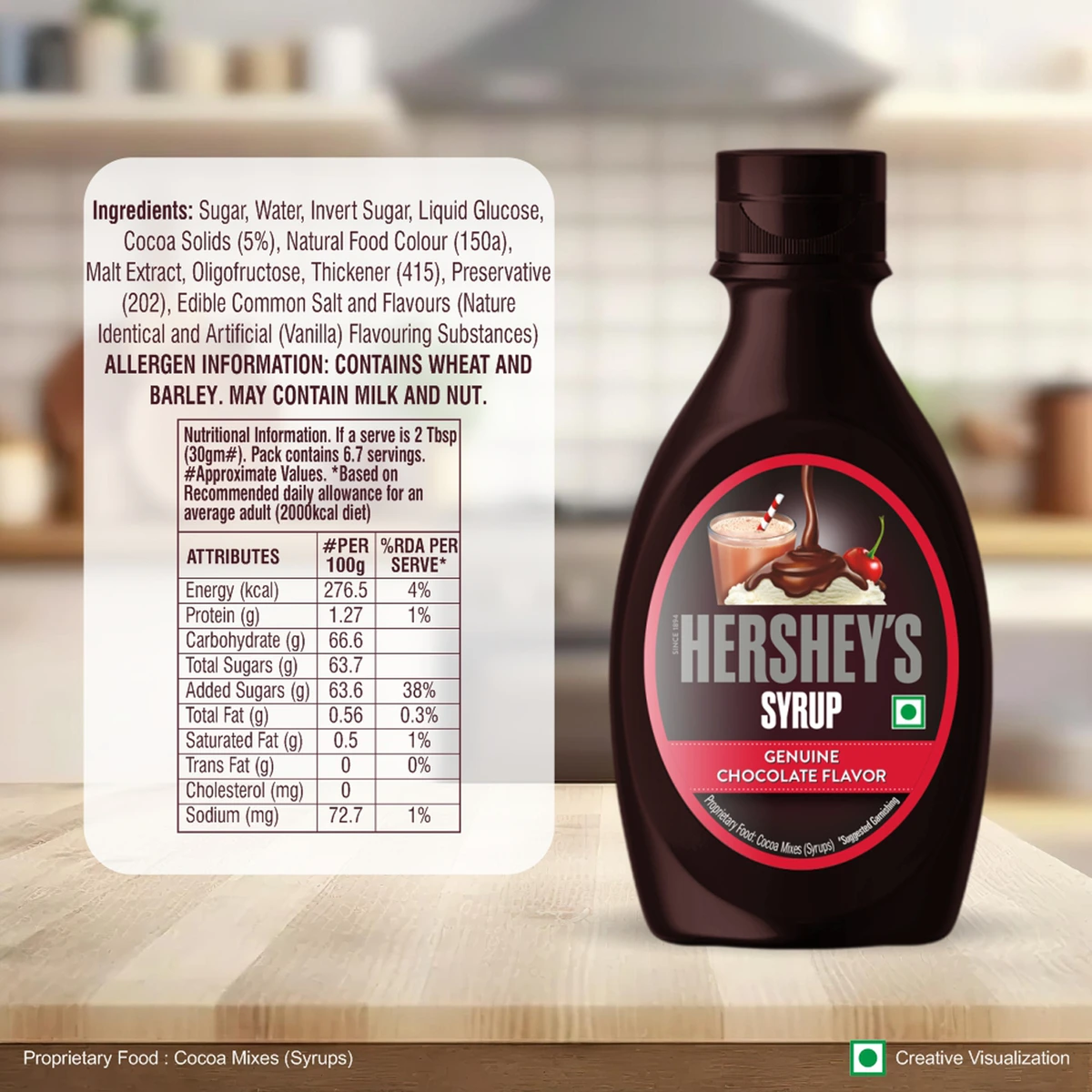 Chocolate Flavour Syrup