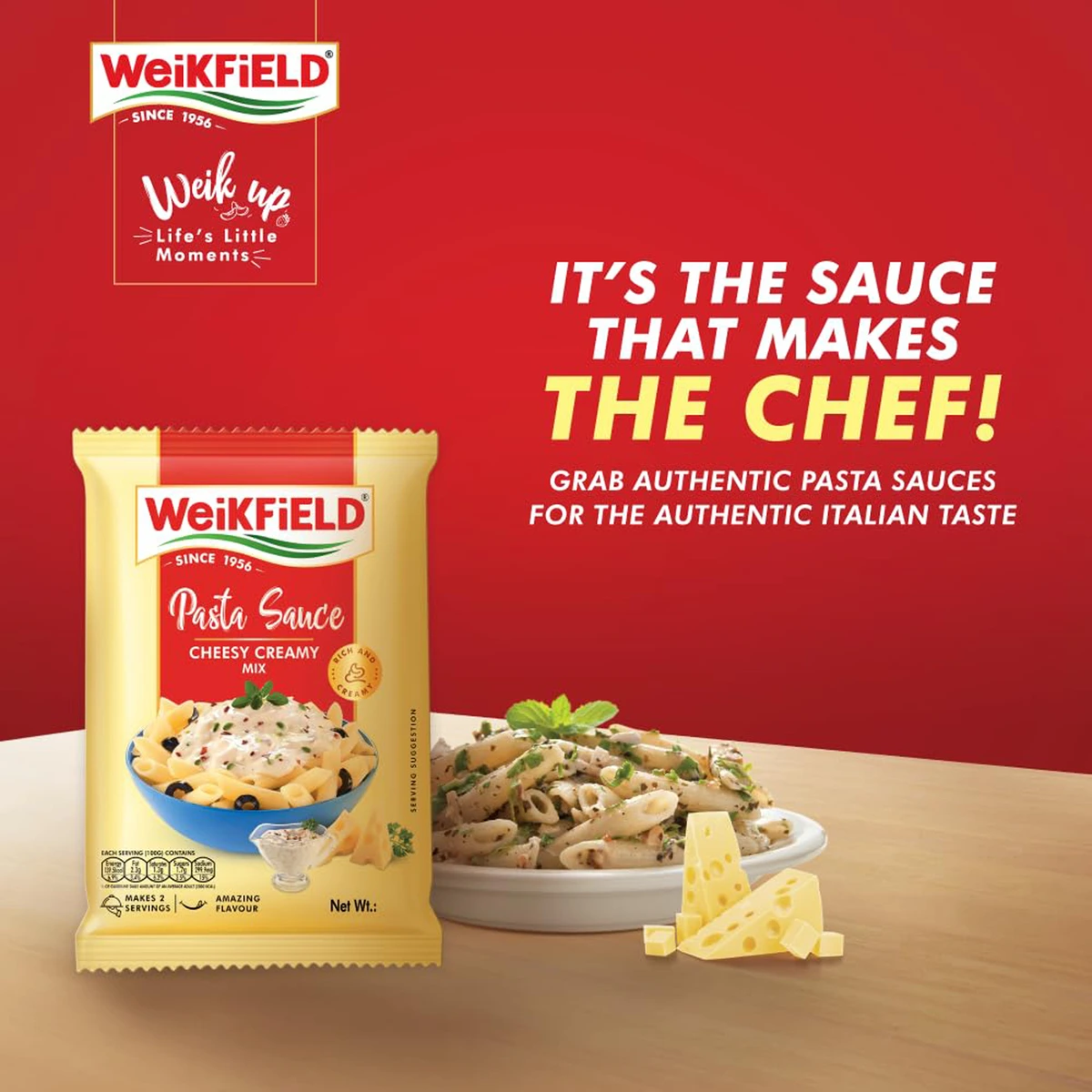 Cheesy Creamy White Pasta Sauce Mix