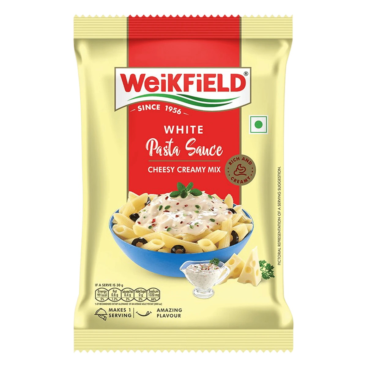 Cheesy Creamy White Pasta Sauce Mix