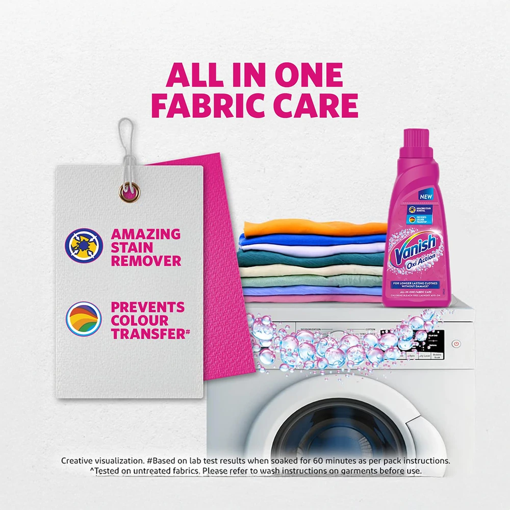 Oxi Action All in One Fabric Stain Remover Liquid