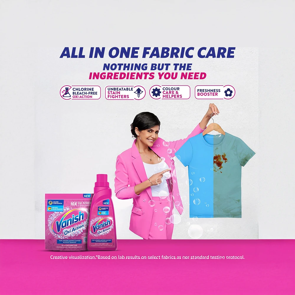 Oxi Action All in One Fabric Stain Remover Liquid