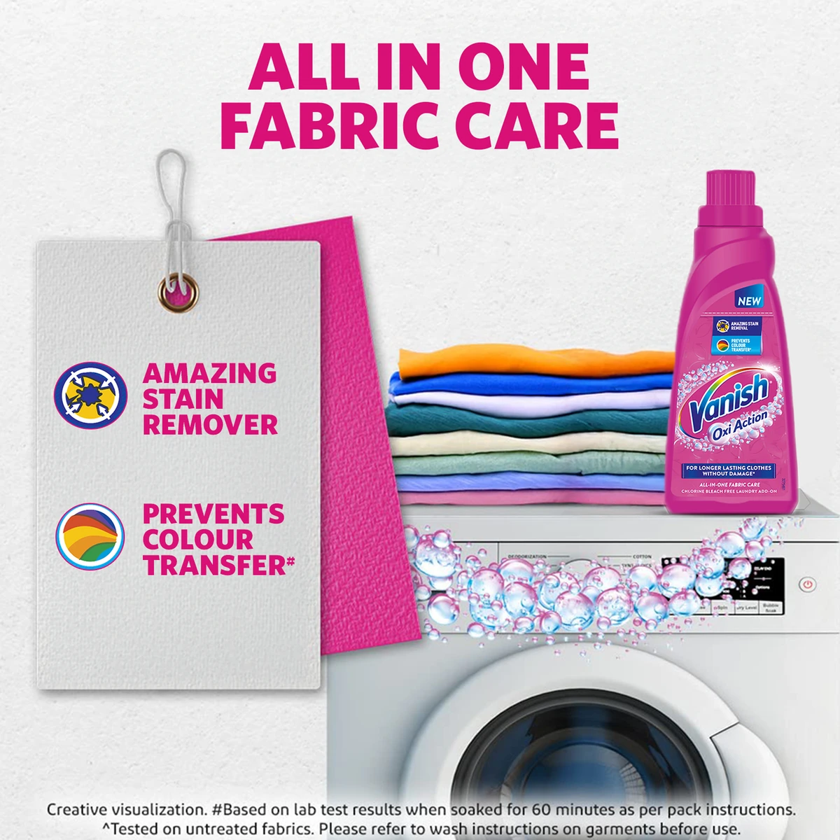 Oxi Action All in One Fabric Stain Remover Liquid