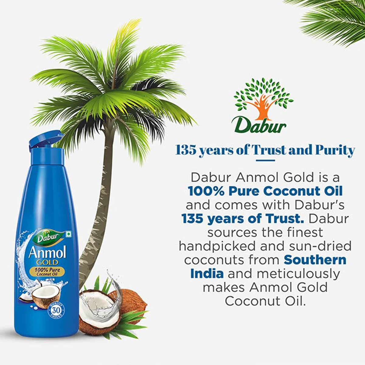 Anmol Gold 100% Pure Coconut Oil