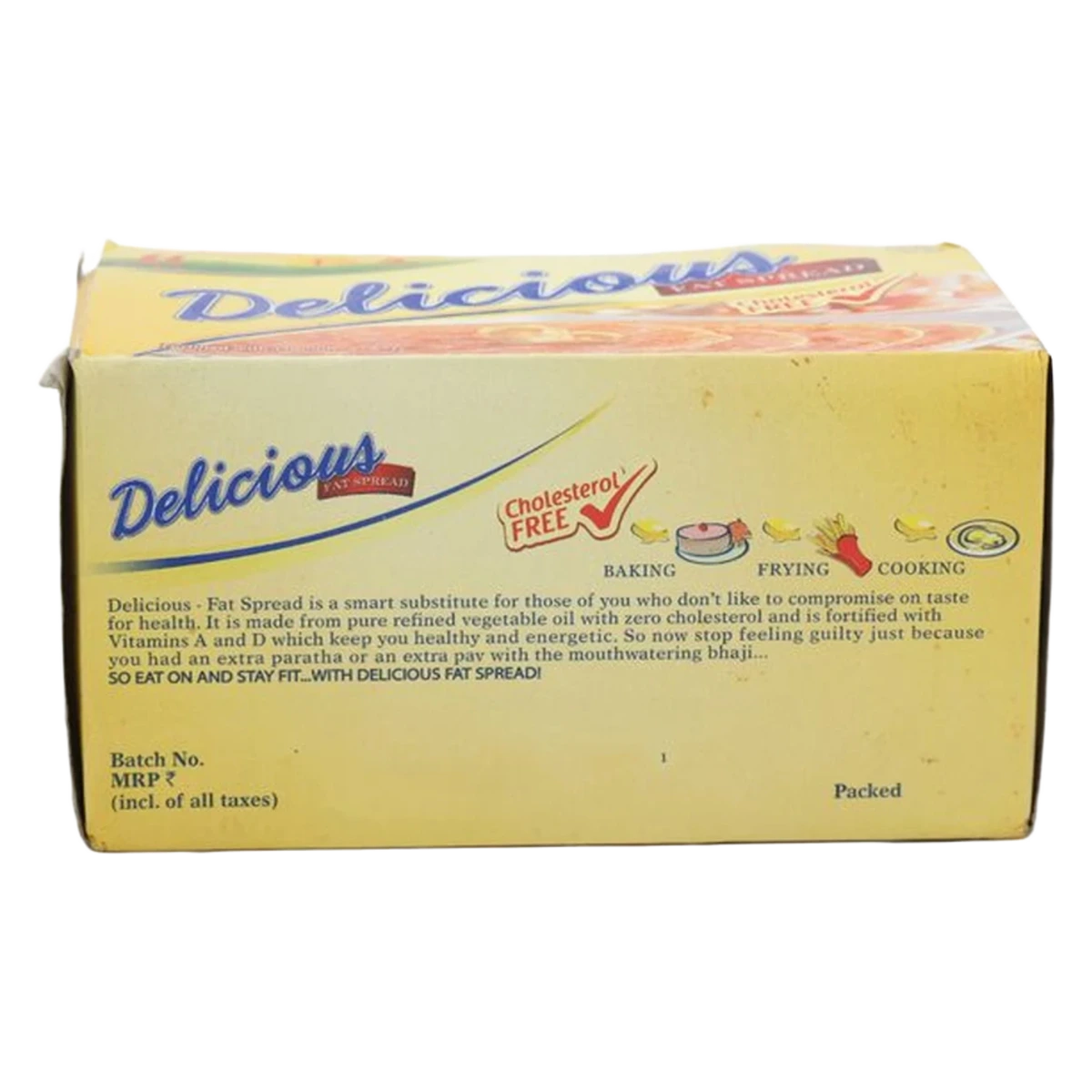 Delicious Fat Spread Cholesterol Free