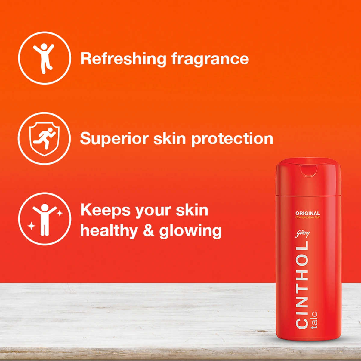Cinthol Original Complexion Talc
