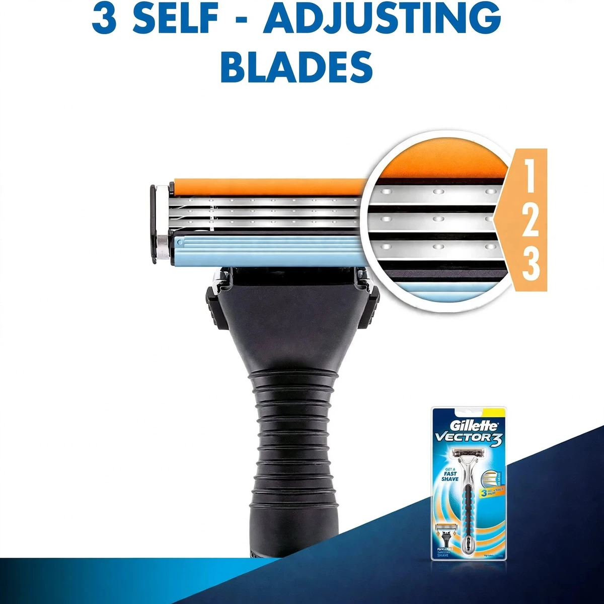 Vector3 Men's Razor