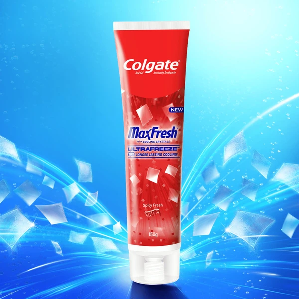 Colgate MaxFresh Spicy Fresh Red Gel Toothpaste