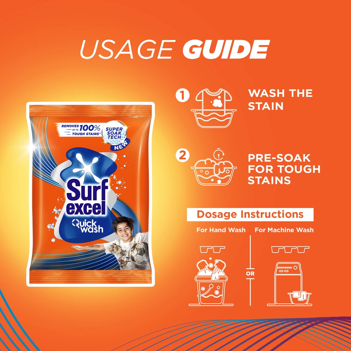 Quick Wash Detergent Powder
