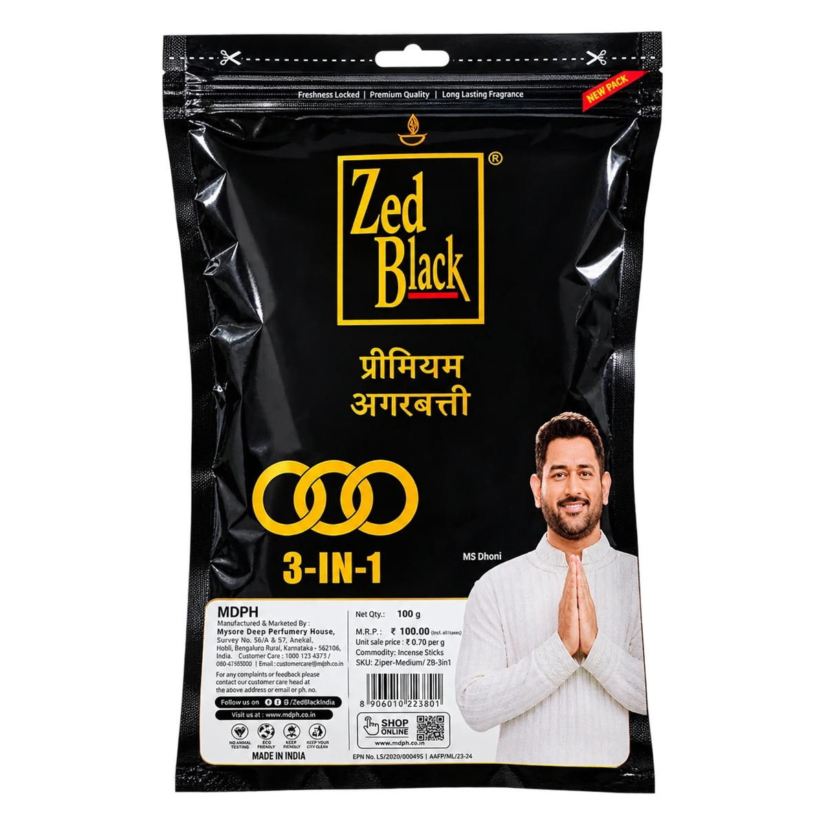 3 in 1 Premium Incense Sticks Agarbatti