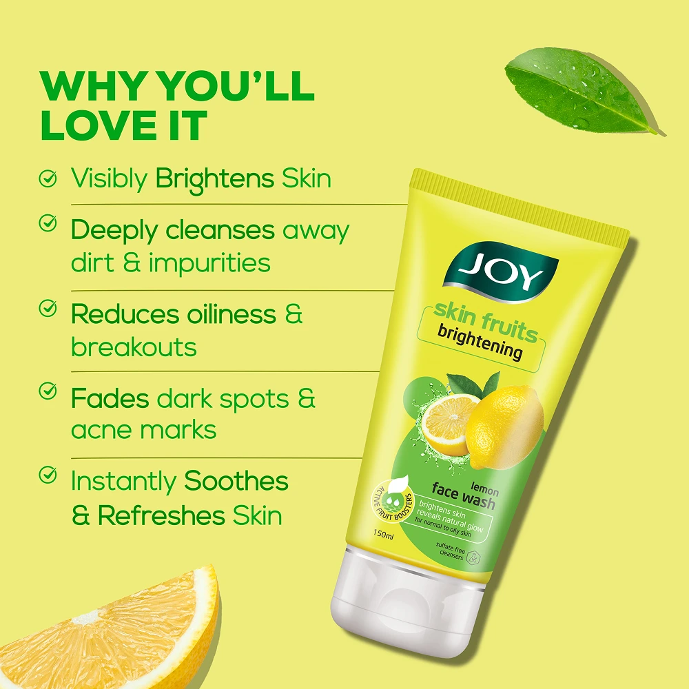 Skin Fruits Brightening Lemon Face Wash