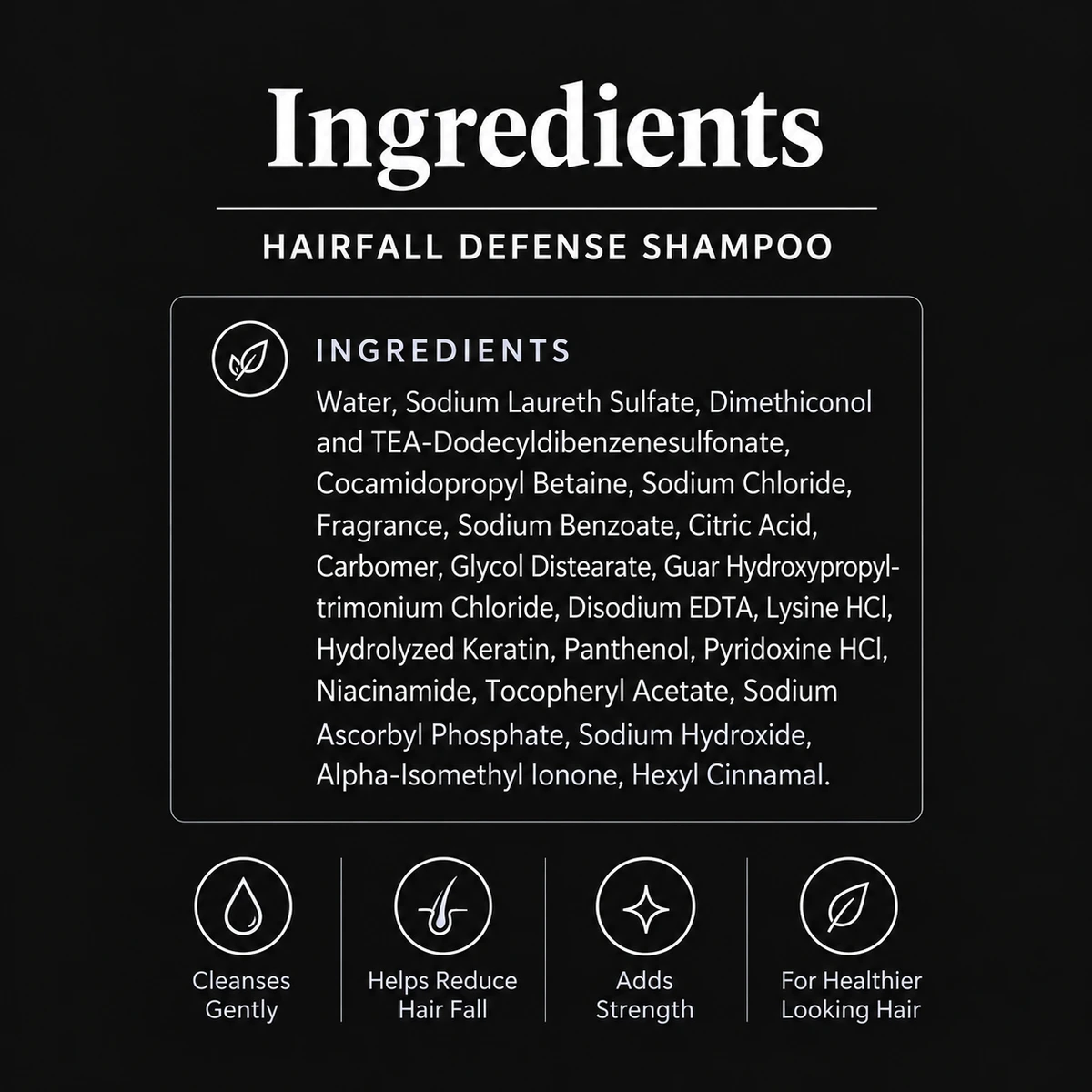 Hairfall Defense Shampoo