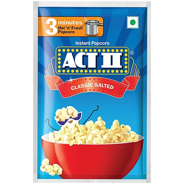 ACT II Classic Salted Instant Popcorn