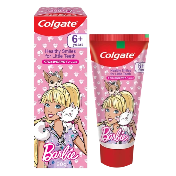 Colgate Kids Toothpaste Barbie Strawberry Flavour