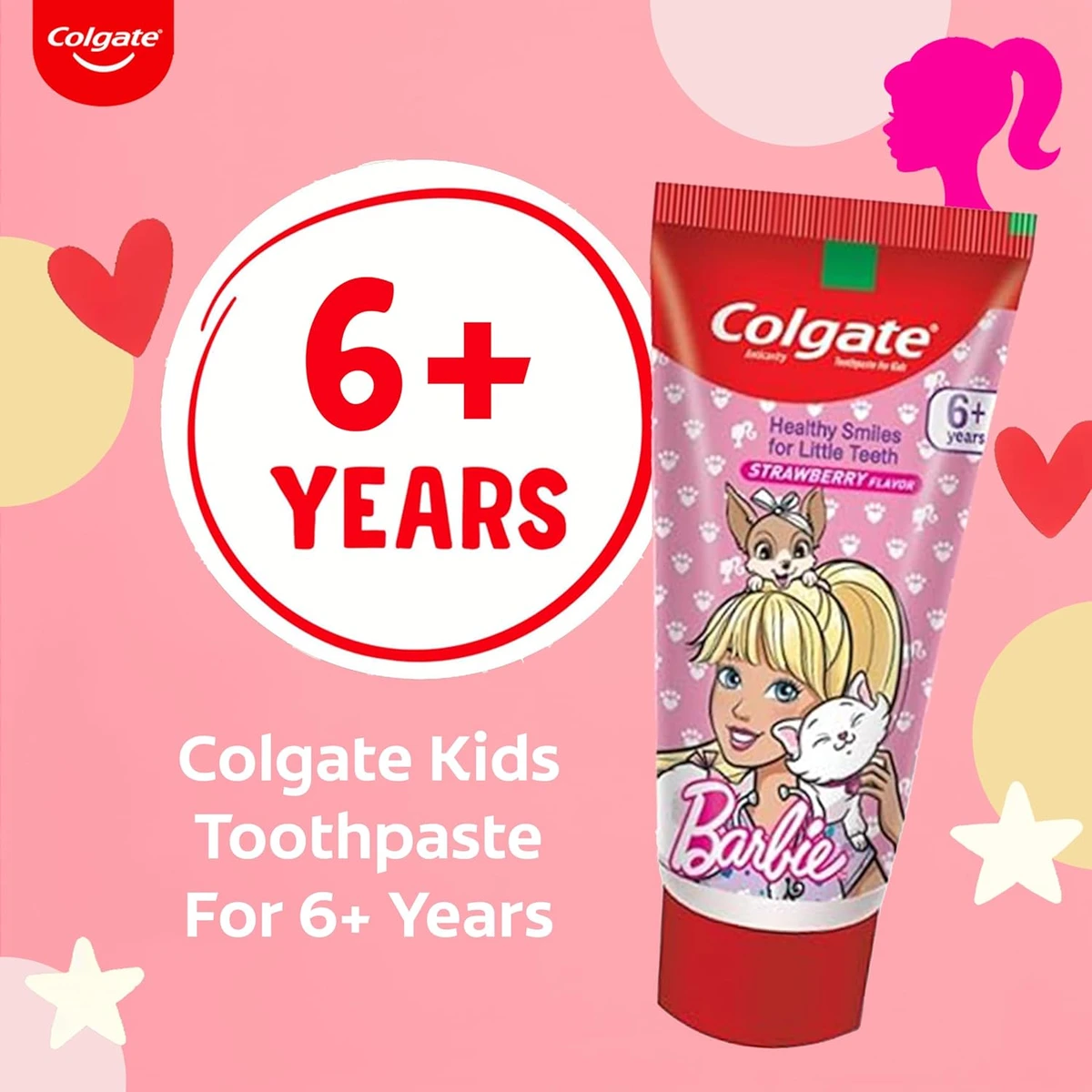 Kids Toothpaste Barbie Strawberry Flavour