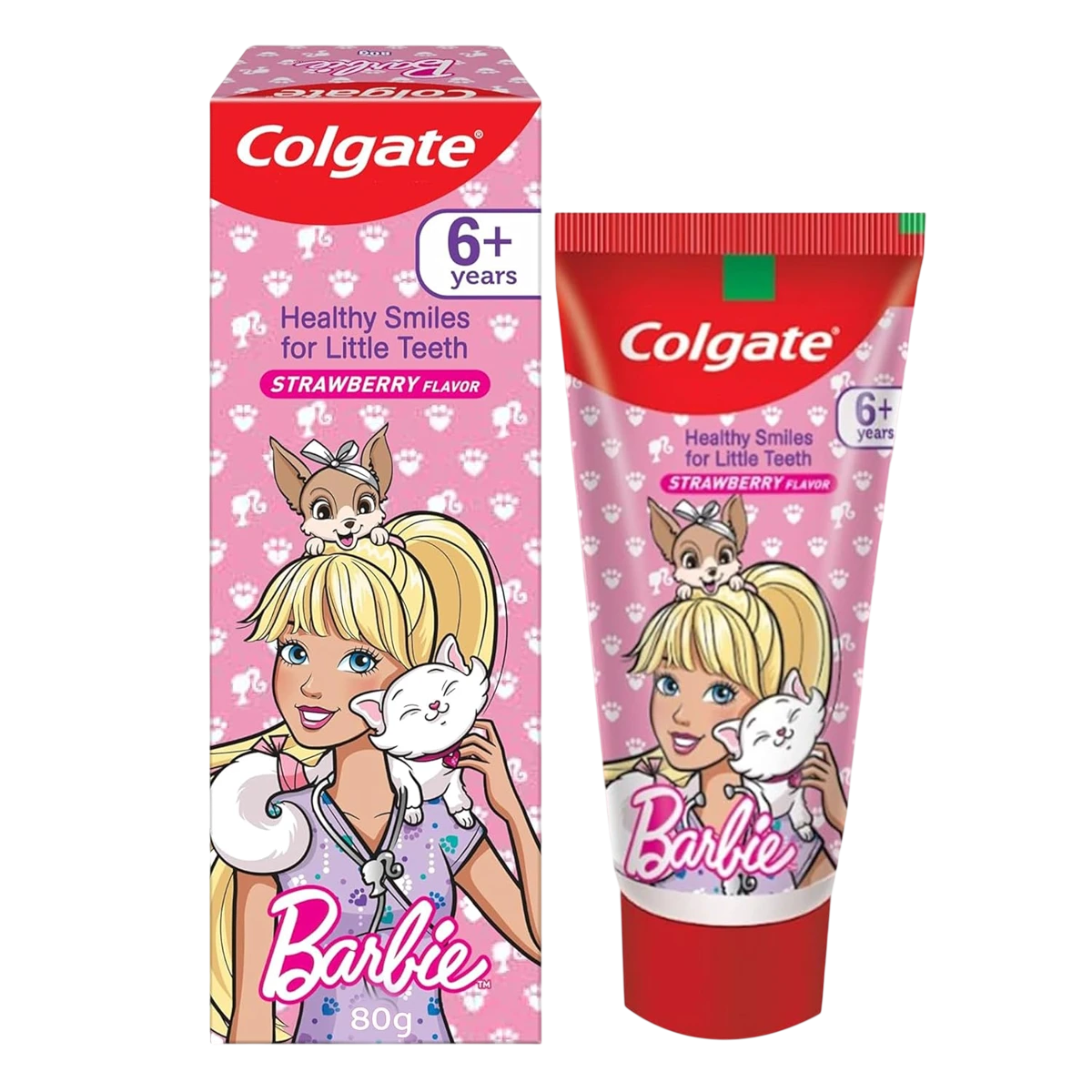 Kids Toothpaste Barbie Strawberry Flavour