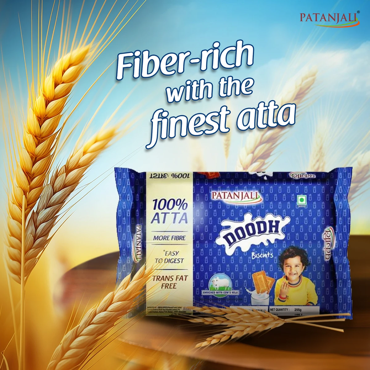 Doodh Atta Biscuits