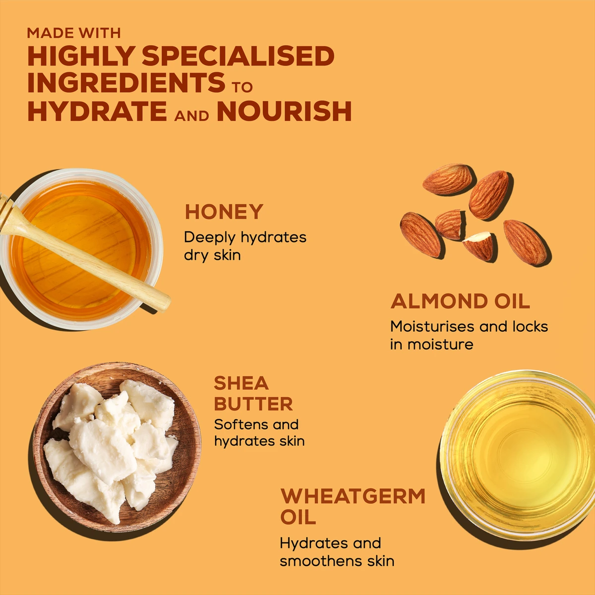 Honey & Almonds Nourishing Skin Cream