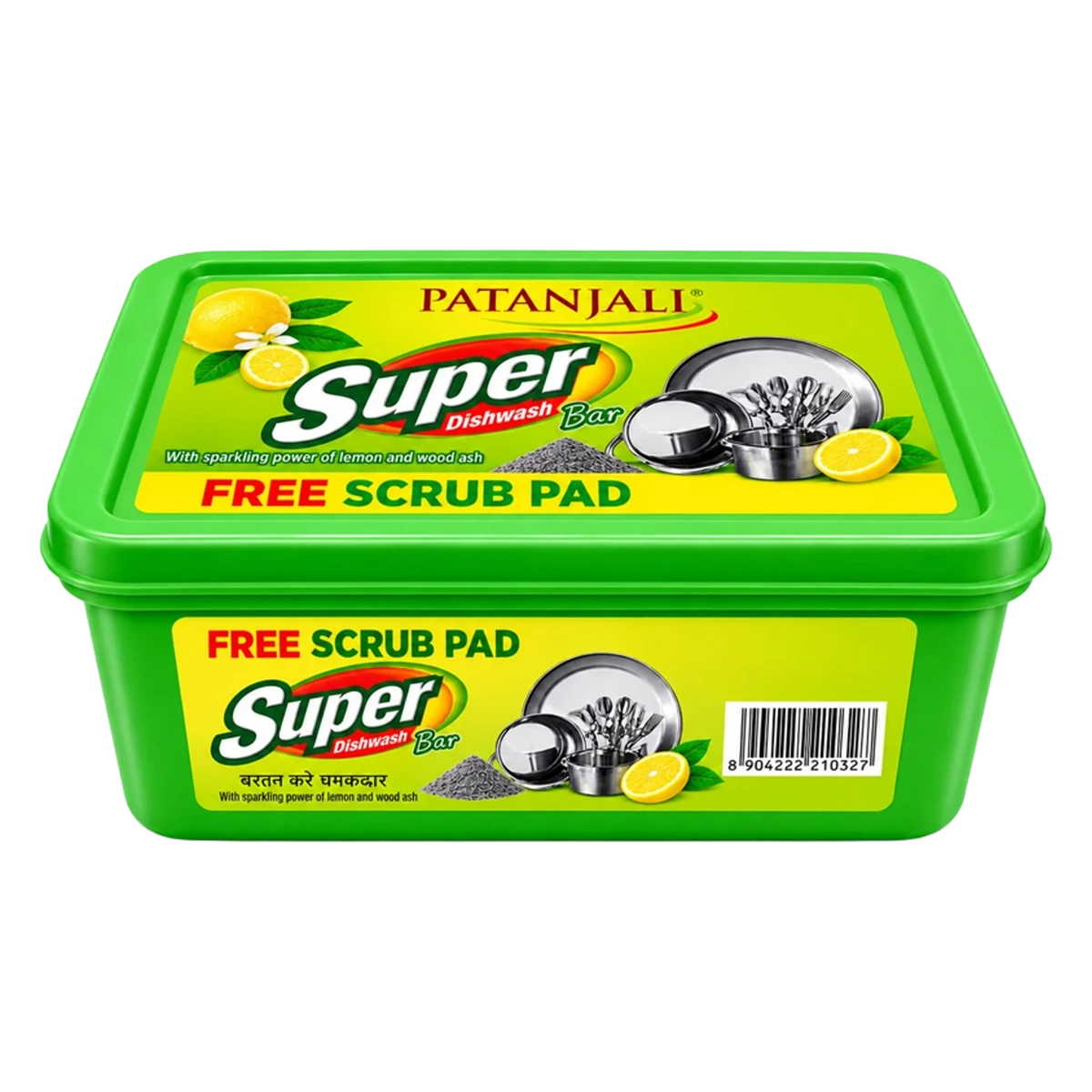 Super Dishwash Bar with Free Scrub Pad