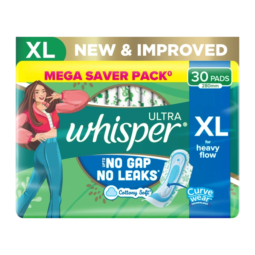 Ultra Upto No Gap No Leaks XL Sanitary Pads