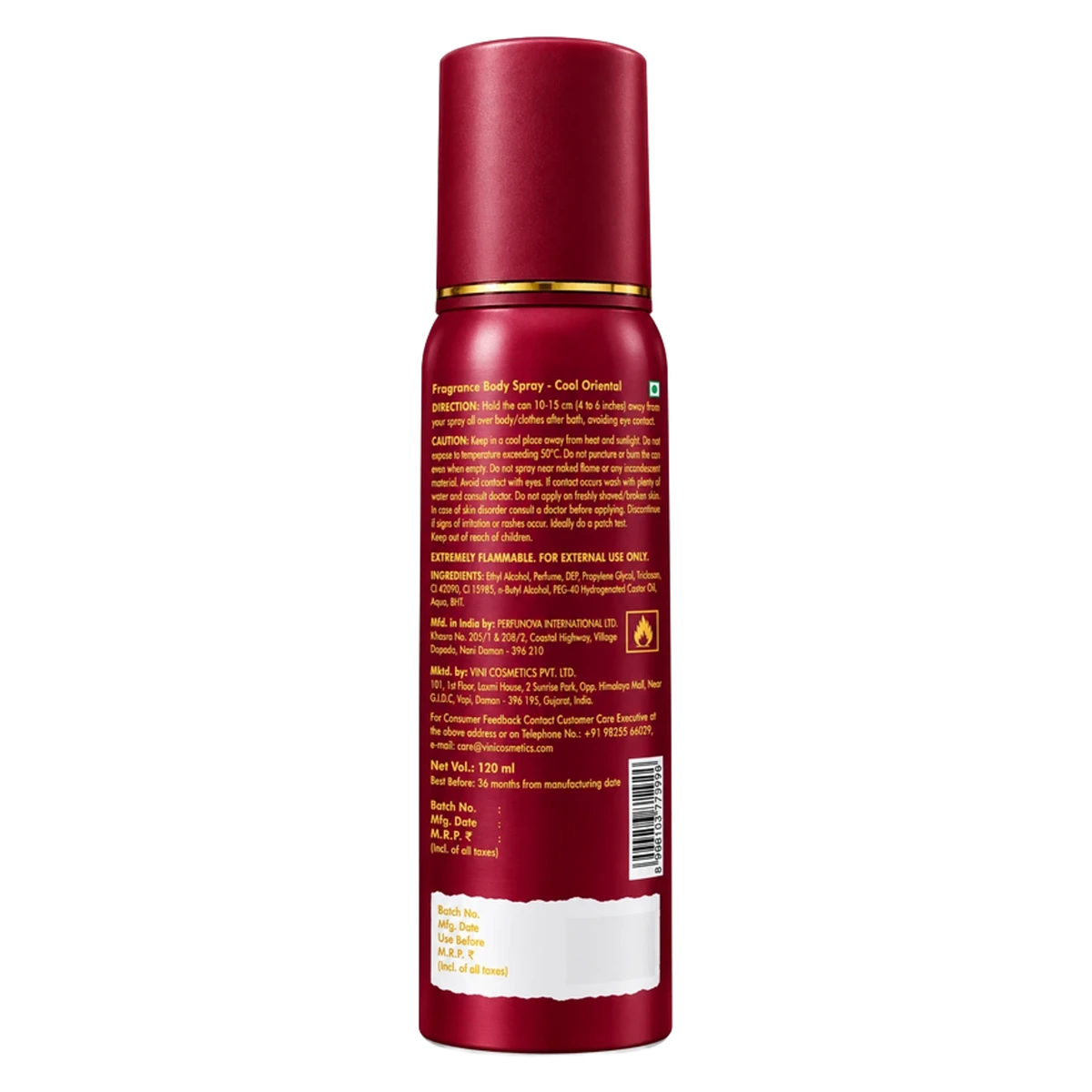 Delicious Fragrant Body Spray for Women
