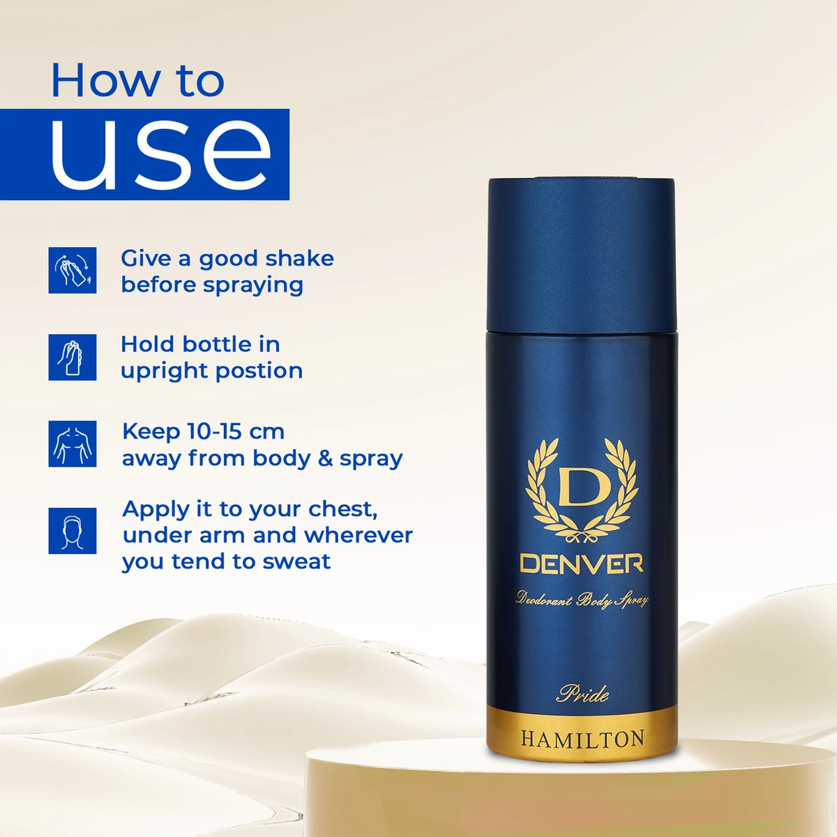 Pride Deodorant Body Spray for Men