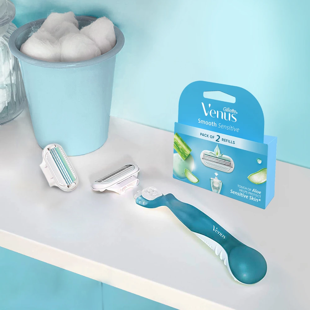 Venus Smooth Sensitive Razor Cartridges