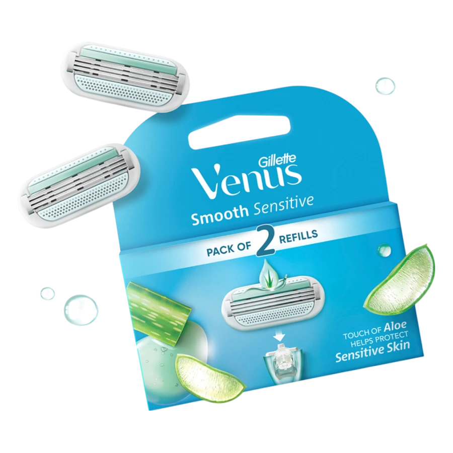 Venus Smooth Sensitive Razor Cartridges