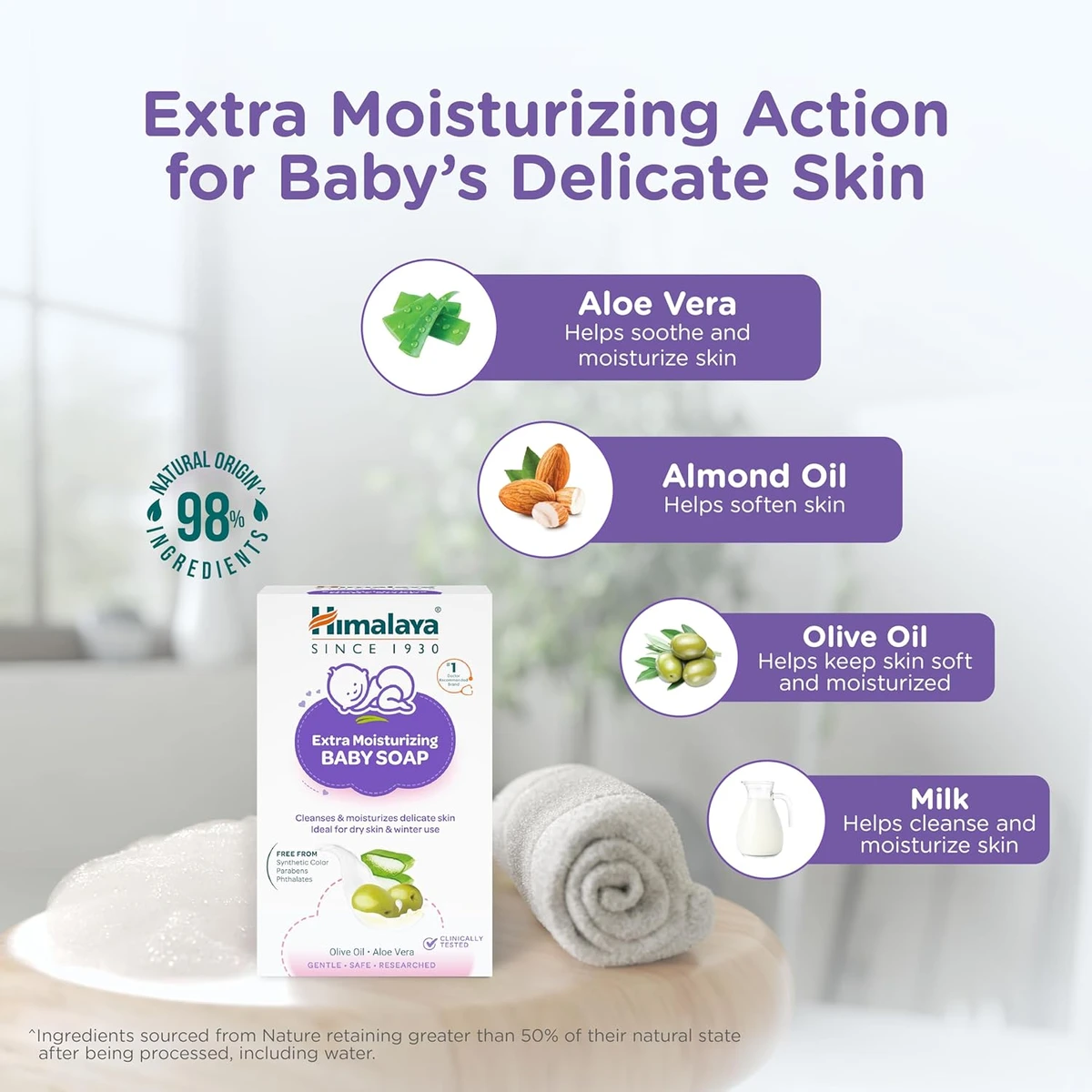 Extra Moisturizing Baby Soap SET