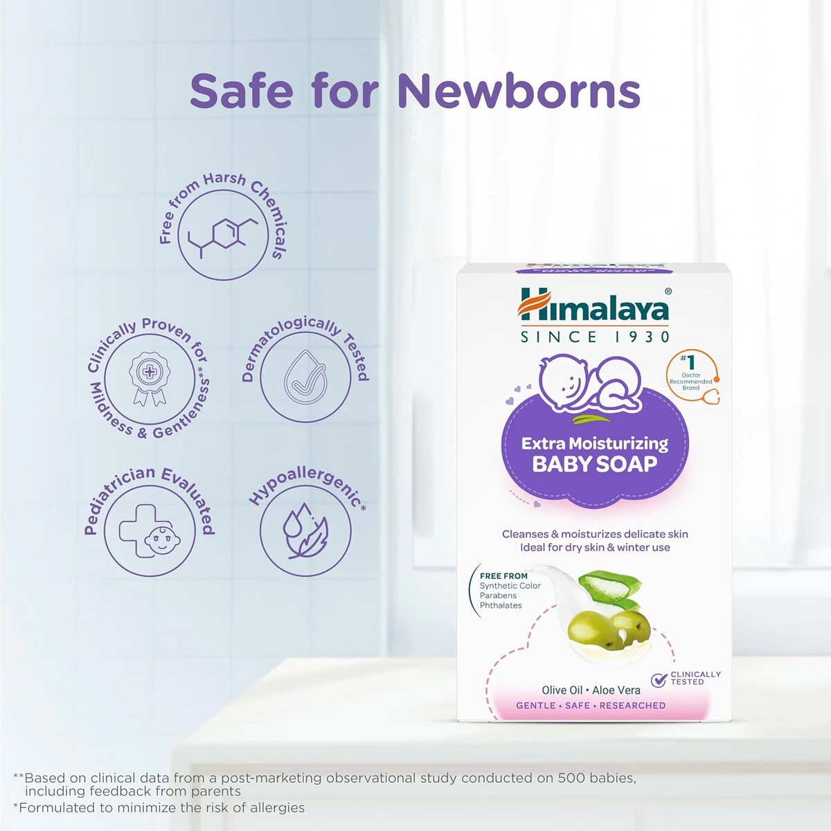 Extra Moisturizing Baby Soap SET