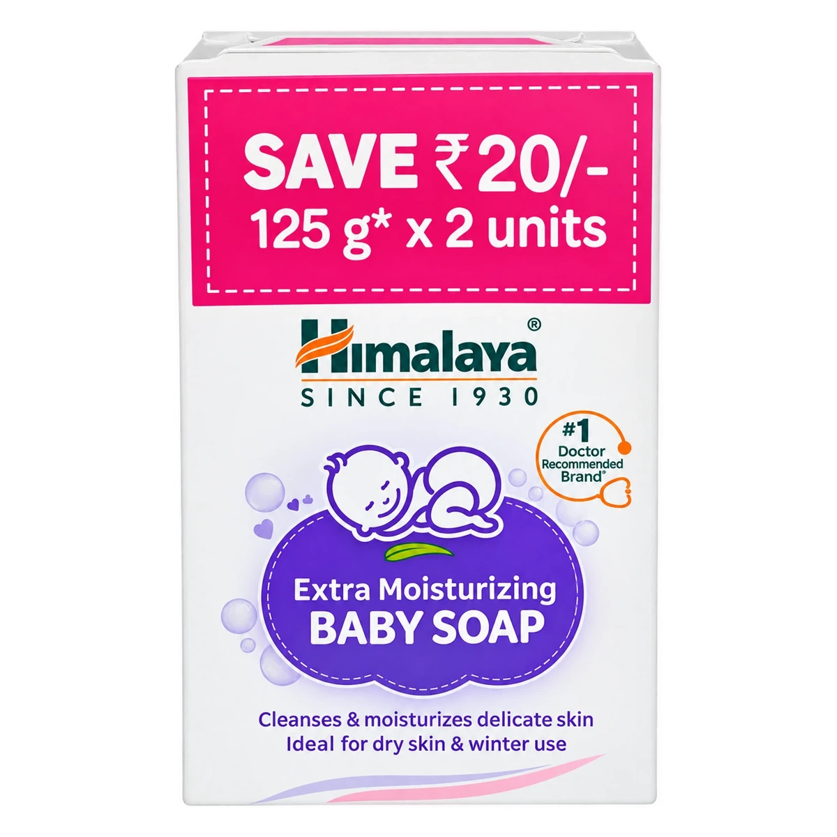 Extra Moisturizing Baby Soap SET