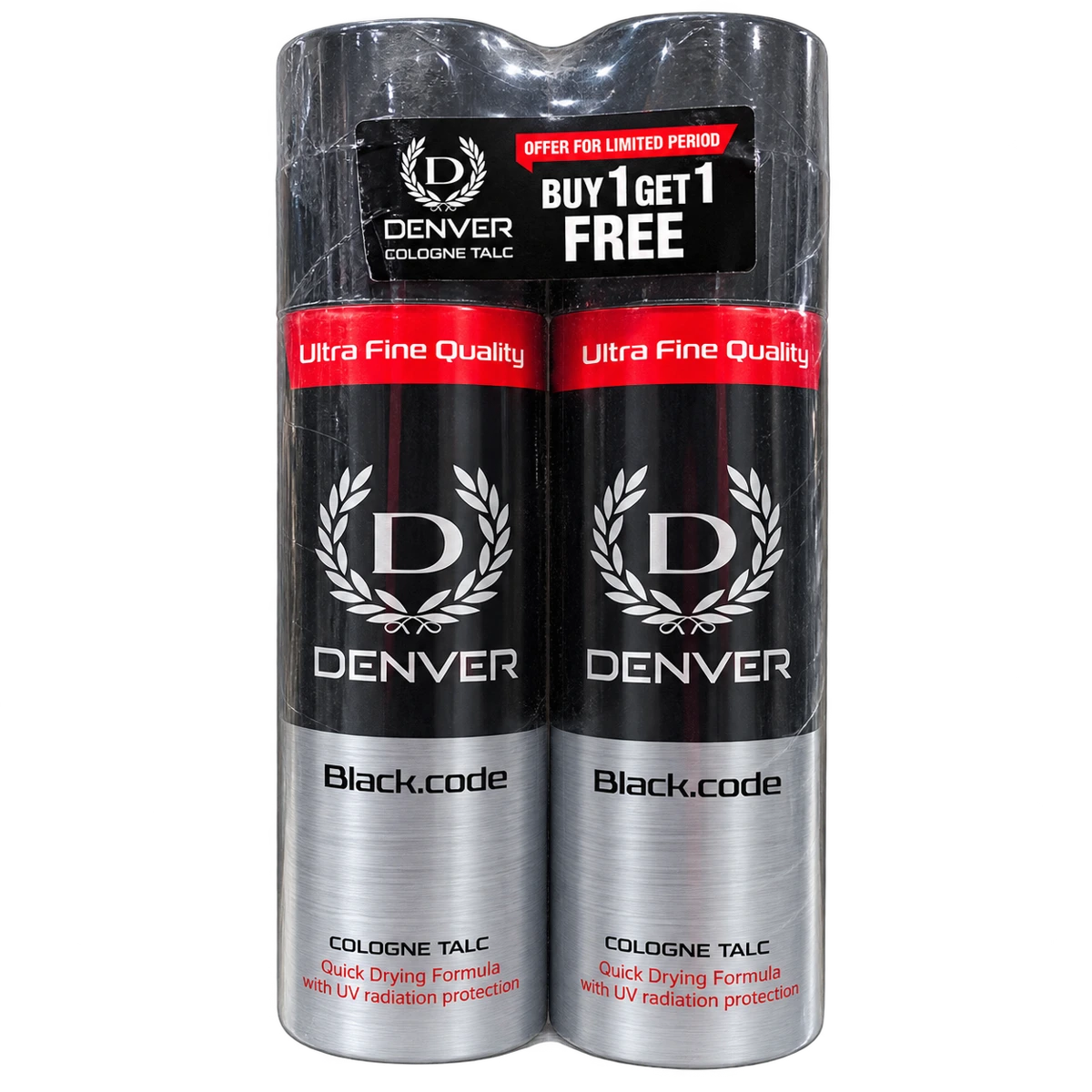 Black Code Cologne Talc Buy 1 Get 1 FREE