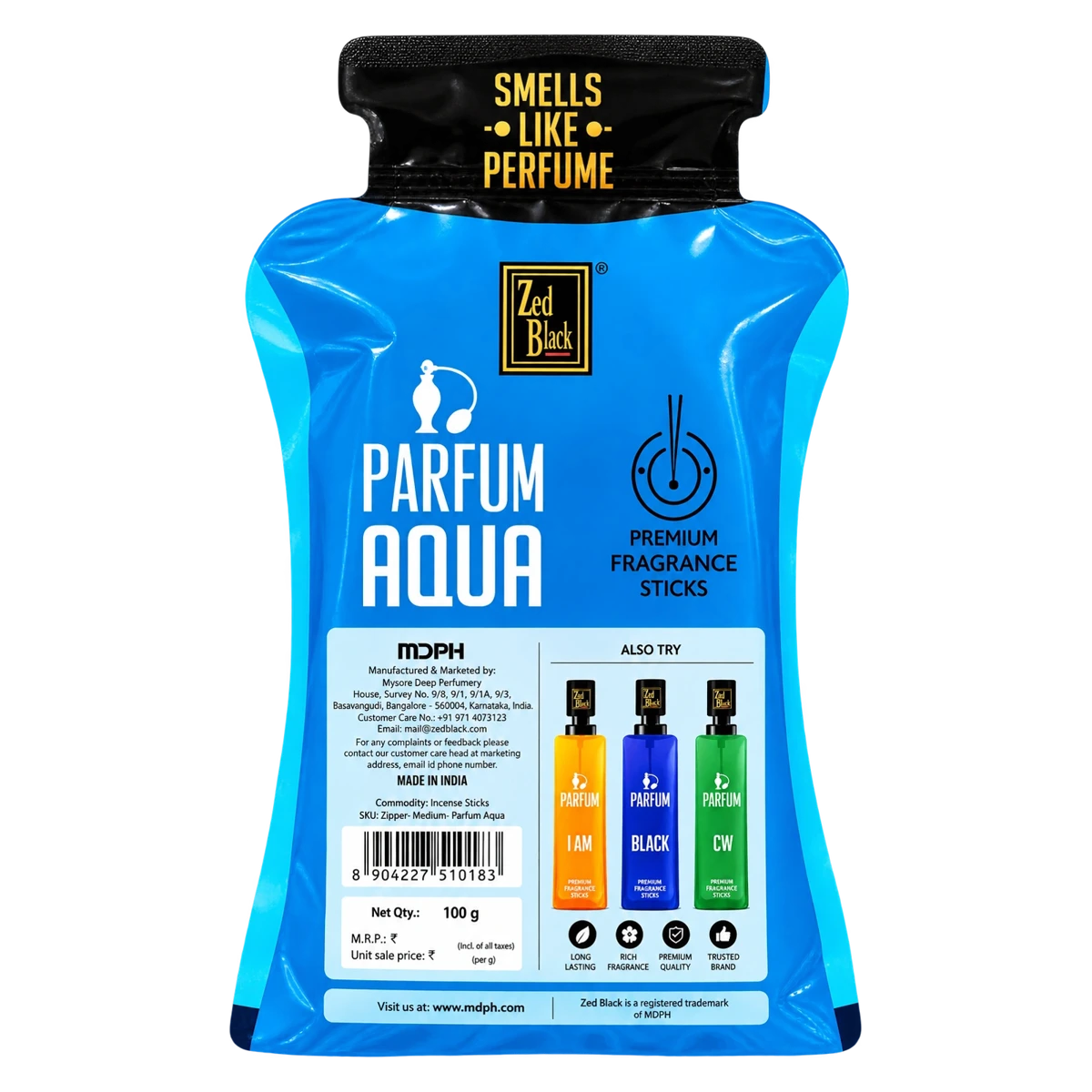 Parfum Aqua Premium Fragrance Sticks Agarbatti
