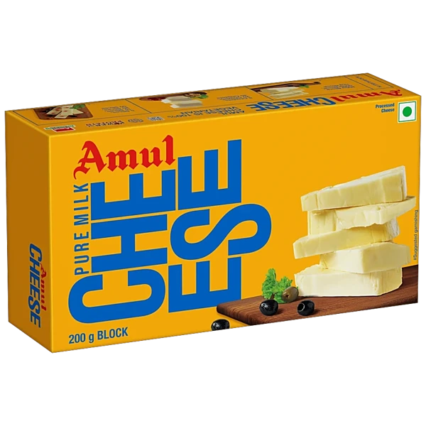 Amul Pure Milk Cheese Block