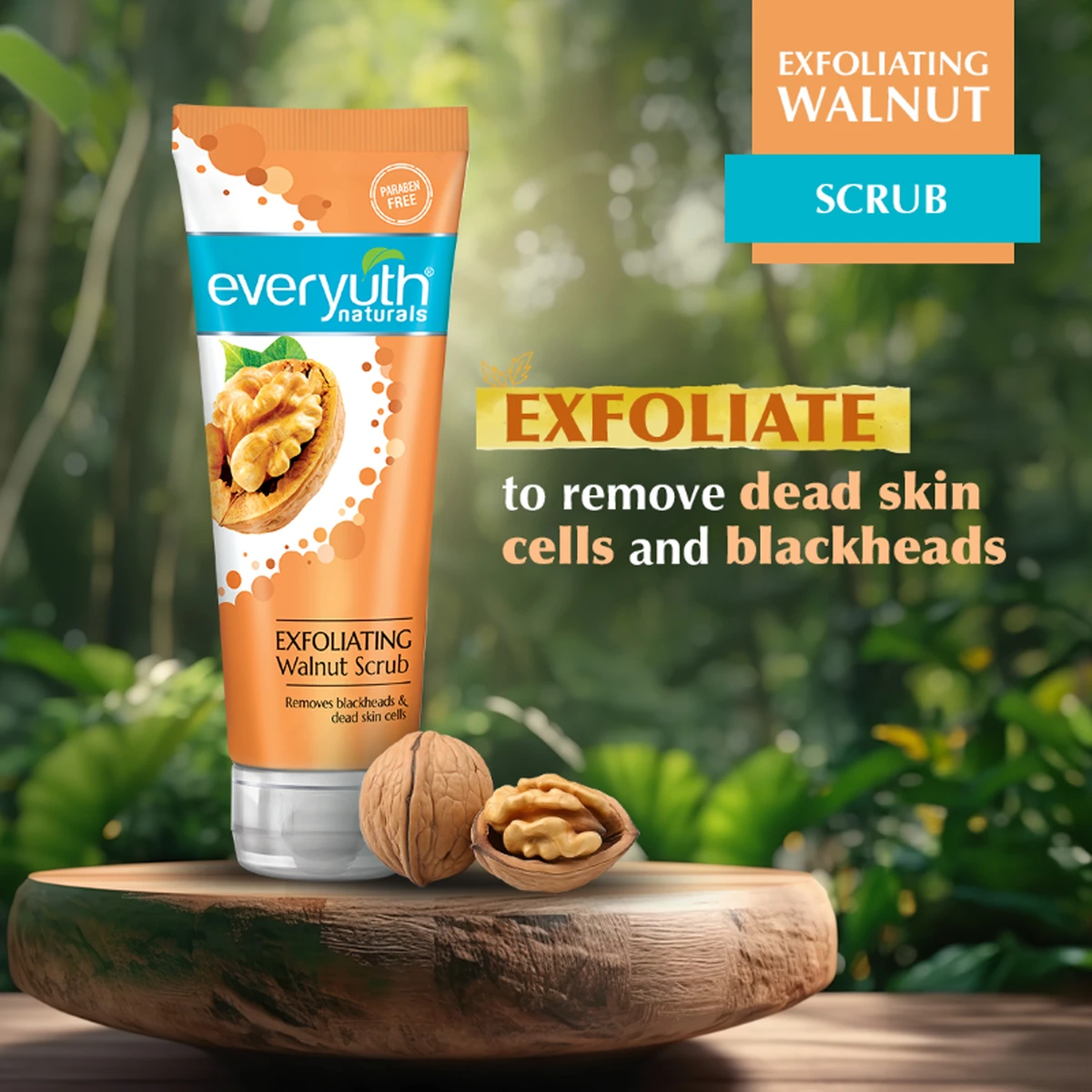 Exfoliating Walnut Face Scrub