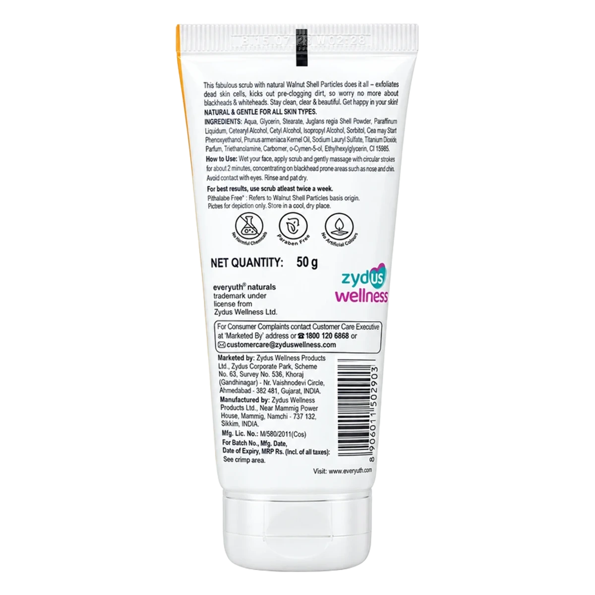 Exfoliating Walnut Face Scrub