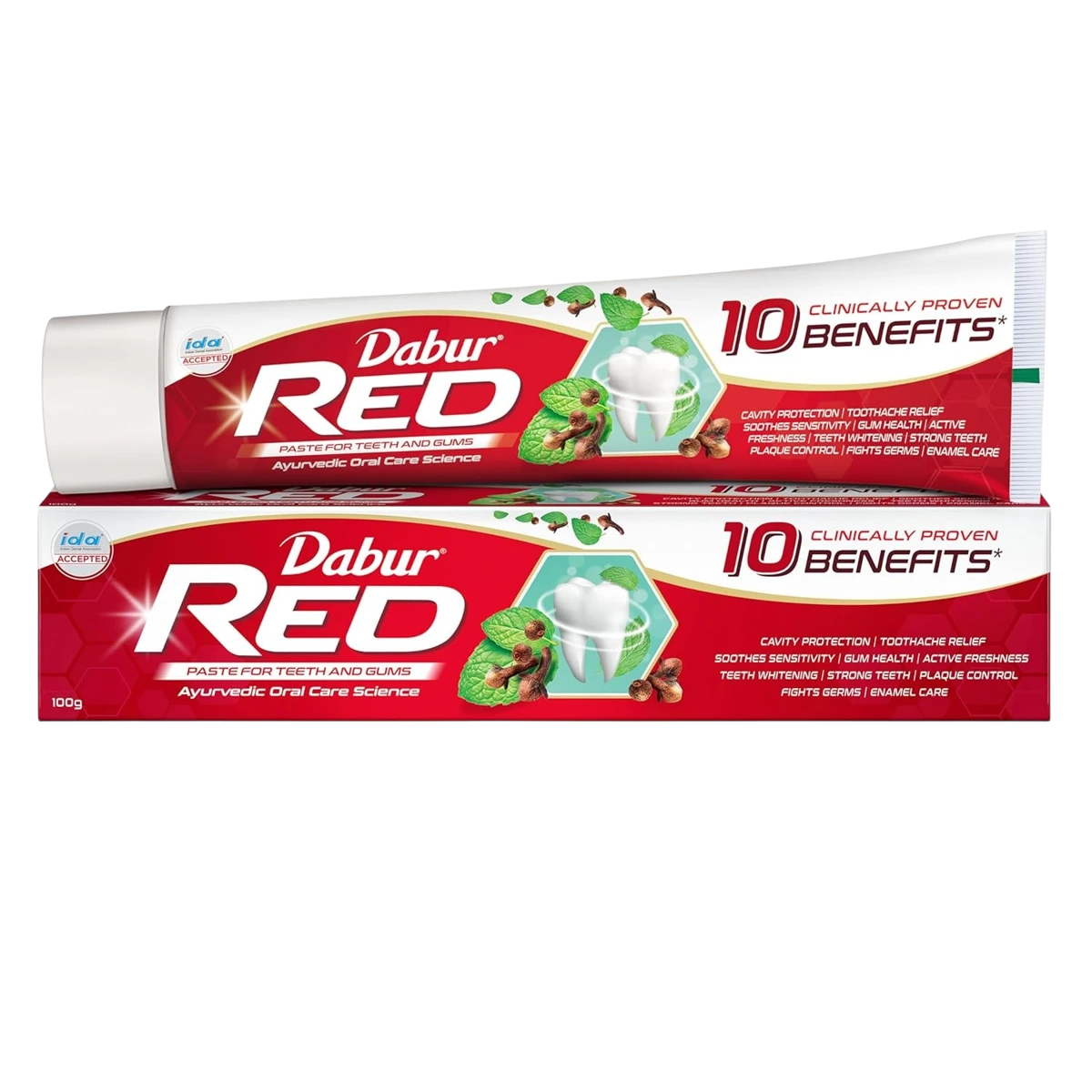 Red Ayurvedic Toothpaste