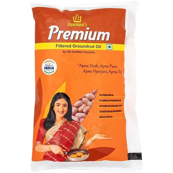 Dammani Premium Filtered Groundnut Oil