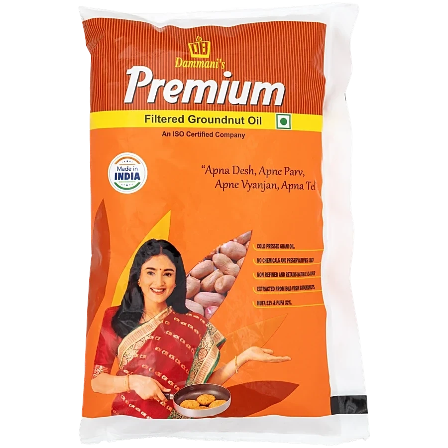 Premium Filtered Groundnut Oil