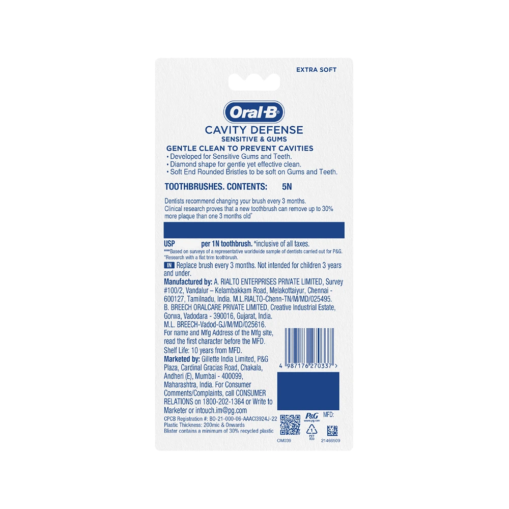 Sensitive & Gums Care Extra Soft Toothbrush