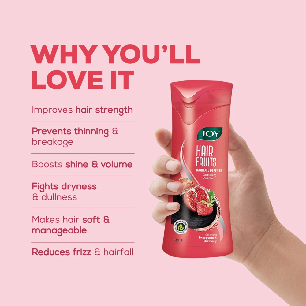 Hair Fruits Pomegranate & Strawberry Hairfall Conditioning Shampoo