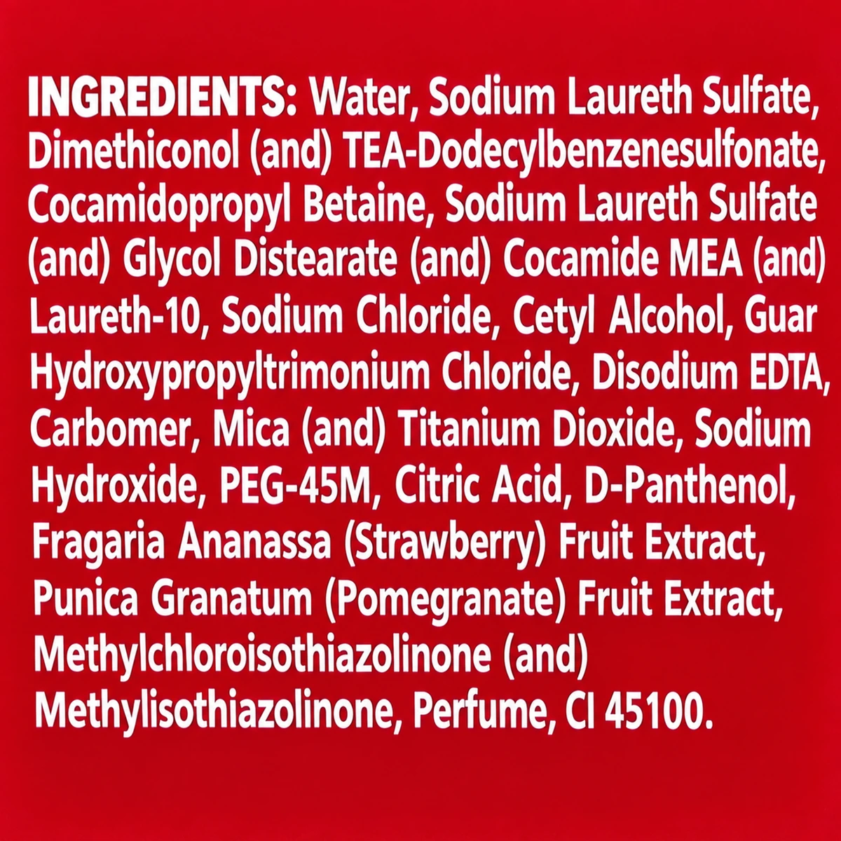 Hair Fruits Pomegranate & Strawberry Hairfall Conditioning Shampoo