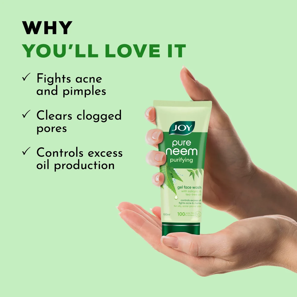 Pure Neem Purifying Gel Facewash
