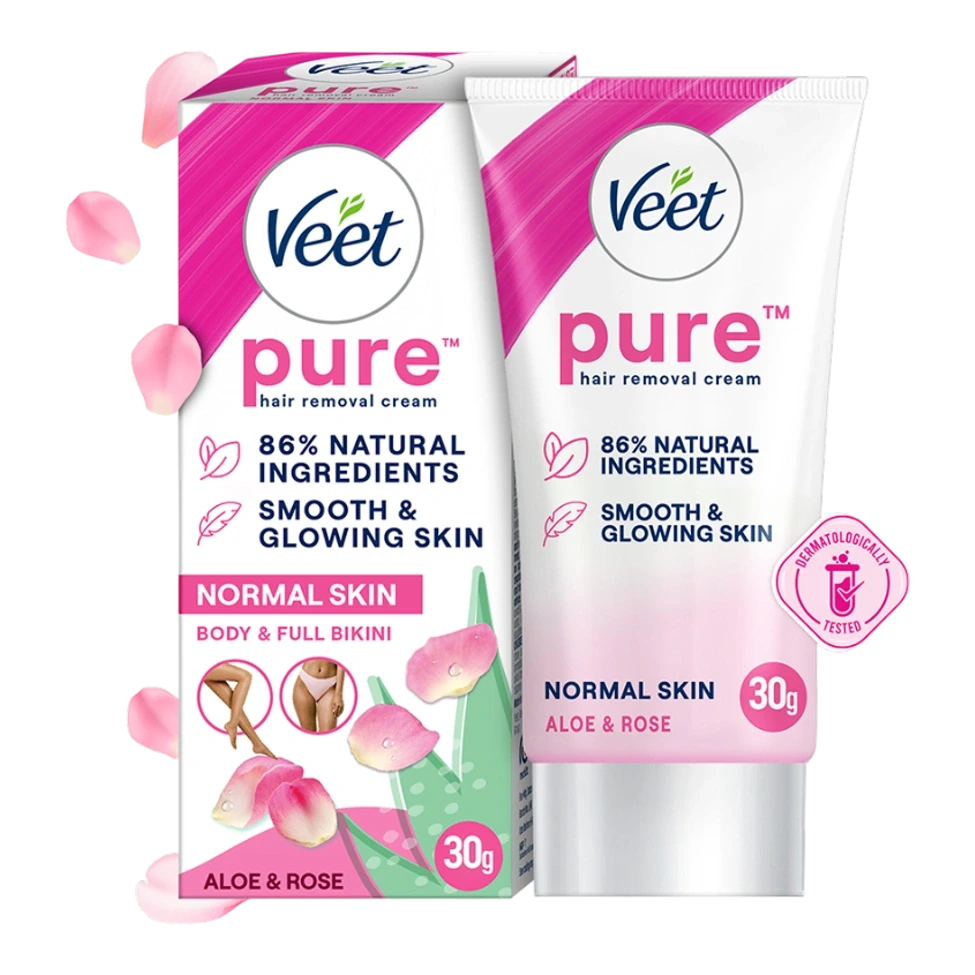 Aloe & Rose Normal Skin Hair Removal Cream