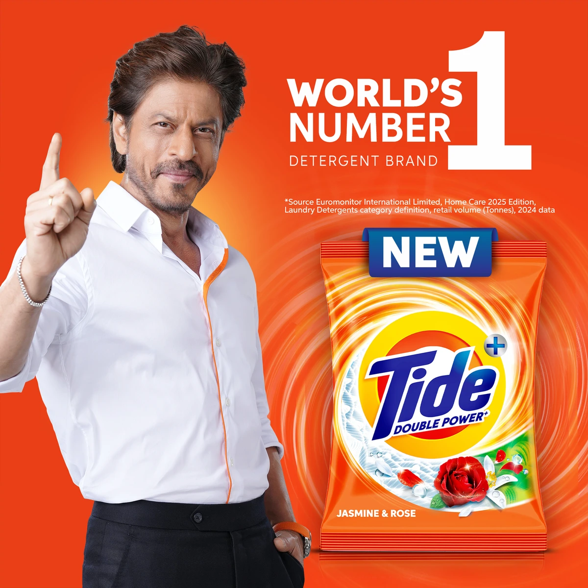 Double Power Jasmine & Rose Detergent Washing Powder