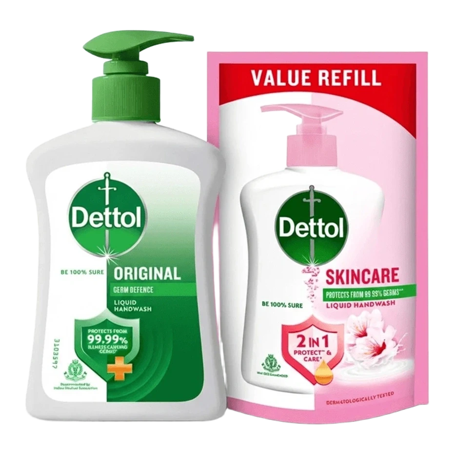 Original and Skincare Liquid Handwash Combo