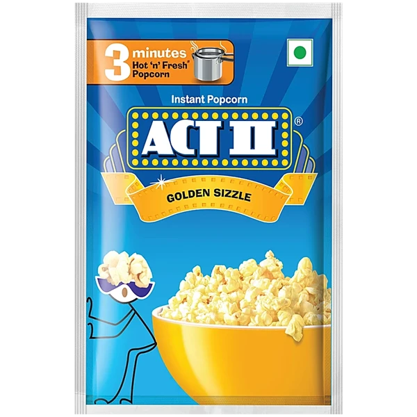 ACT II Golden Sizzle Instant Popcorn